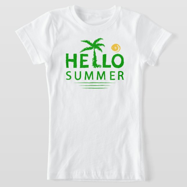 Hello Summer T-Shirt (Laydown)