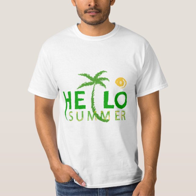 Hello Summer T-Shirt (Front)