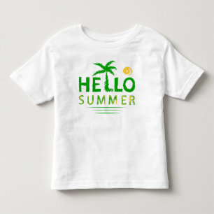 Hello Summer Toddler T-shirt