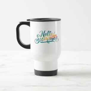 Hello Summer Travel Mug
