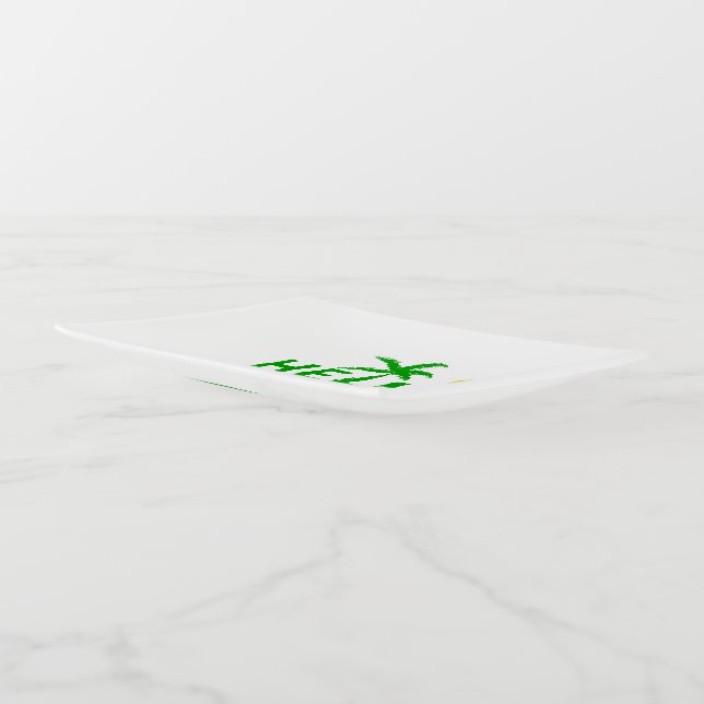 Hello Summer Trinket Tray (Angled)