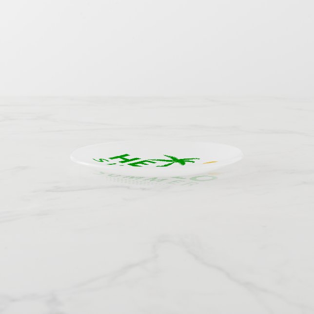 Hello Summer Trinket Tray (Angled)