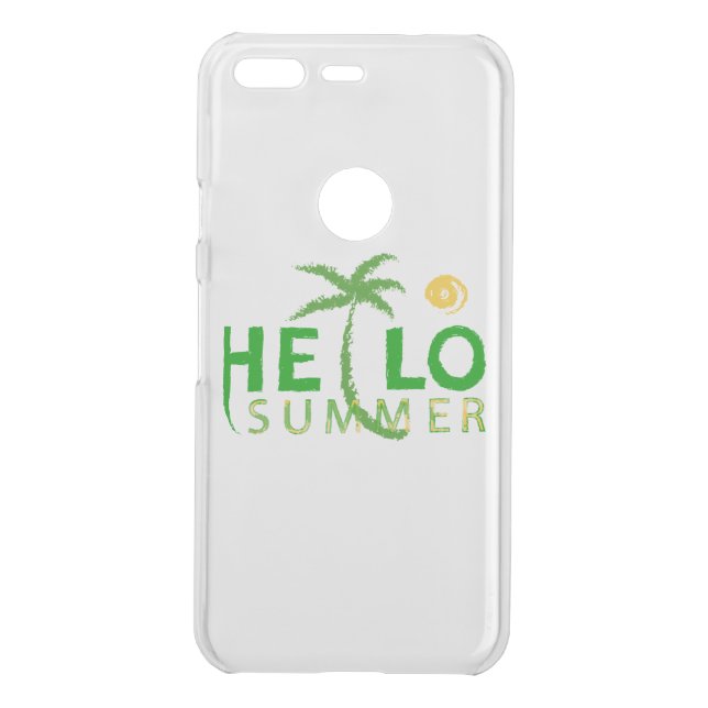 Hello Summer Uncommon Google Pixel Case (Back)