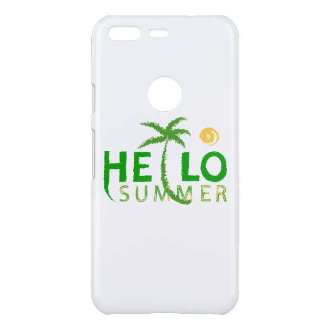 Hello Summer Uncommon Google Pixel Case (Back)