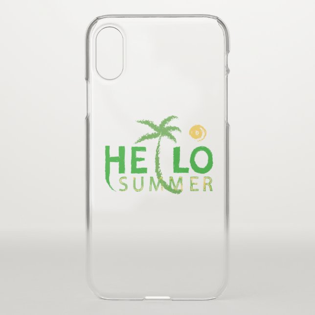 Hello Summer Uncommon iPhone Case (Back)