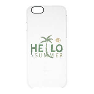 Hello Summer Clear iPhone 6/6S Case