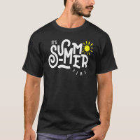 Hello Summer Vacation Ice Cream Sun Beach Men Kids