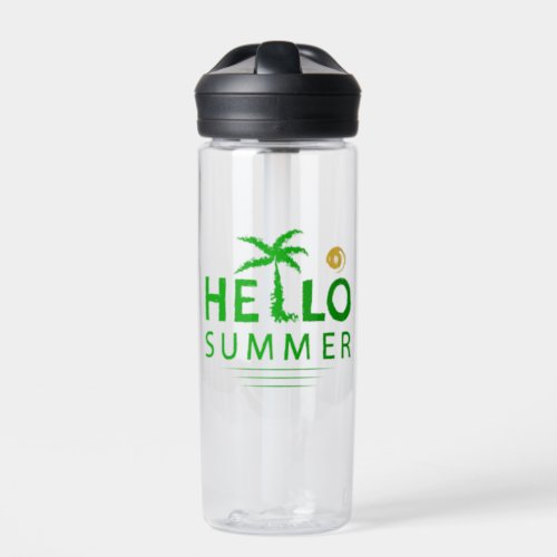 Hello Summer Water Bottle