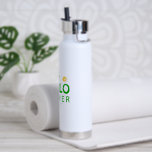 Hello Summer Water Bottle<br><div class="desc">Hello Summer is a design that warmly welcomes the joys of the summer season,  encouraging people to bask in the sun and enjoy all that summer has to offer.</div>