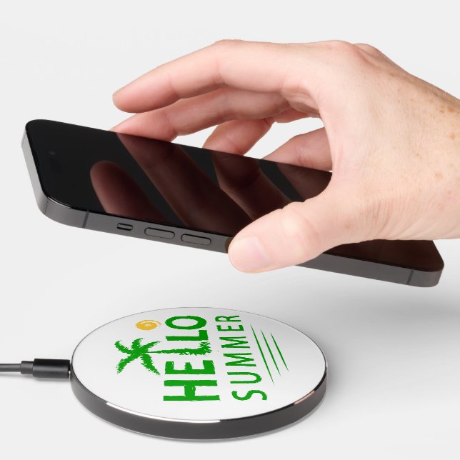 Hello Summer Wireless Charger (Hand)