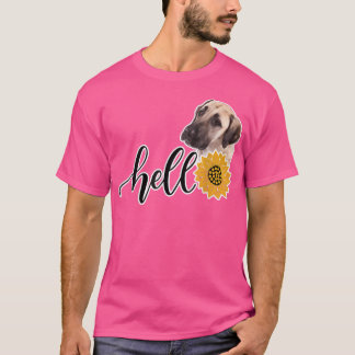 Hello Sunflower Anatolian Shepherd Dog T-Shirt