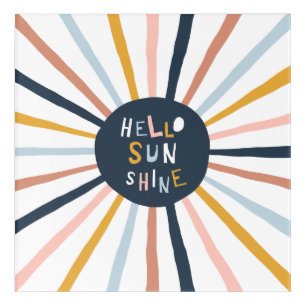 Hello Sunshine Acrylic Print