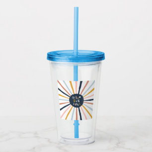 Hello Sunshine Acrylic Tumbler