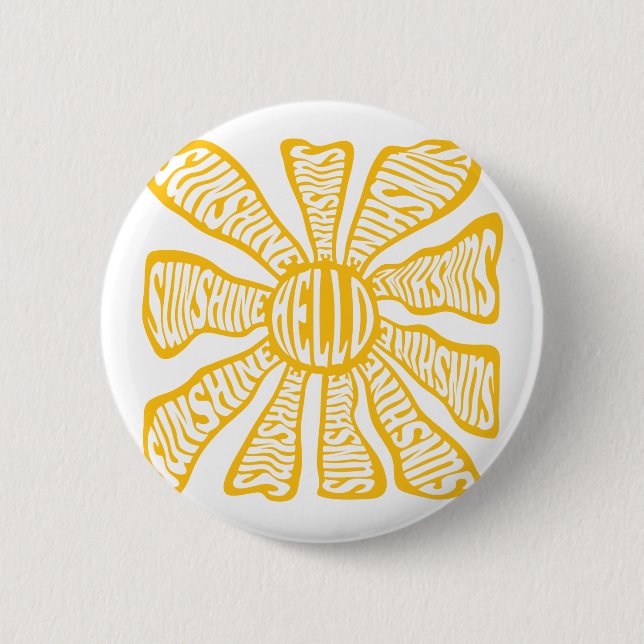 Hello sunshine button (Front)