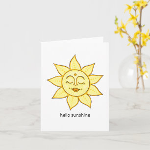 Hello Sunshine Card