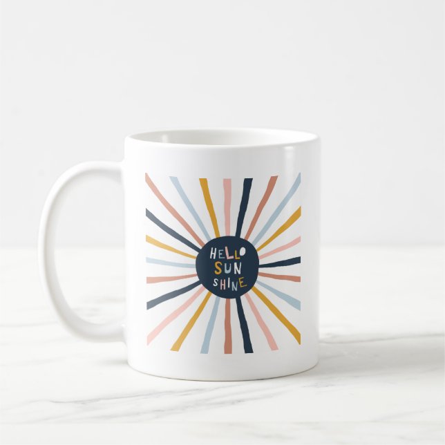Hello Sunshine Coffee Mug (Left)