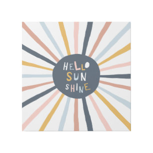 Hello Sunshine Gallery Wrap