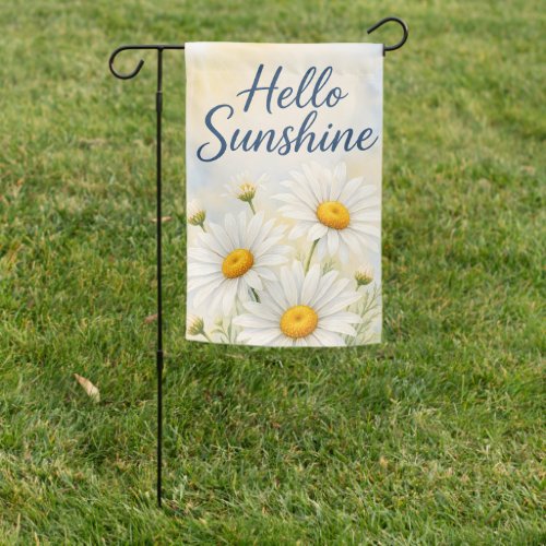 Hello Sunshine Garden Flag