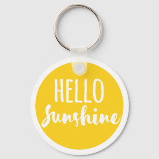 Hello Sunshine Keychain