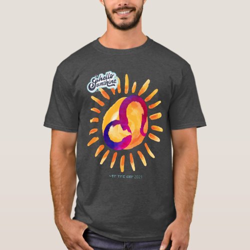 Hello Sunshine Leo Zodiac T_Shirt