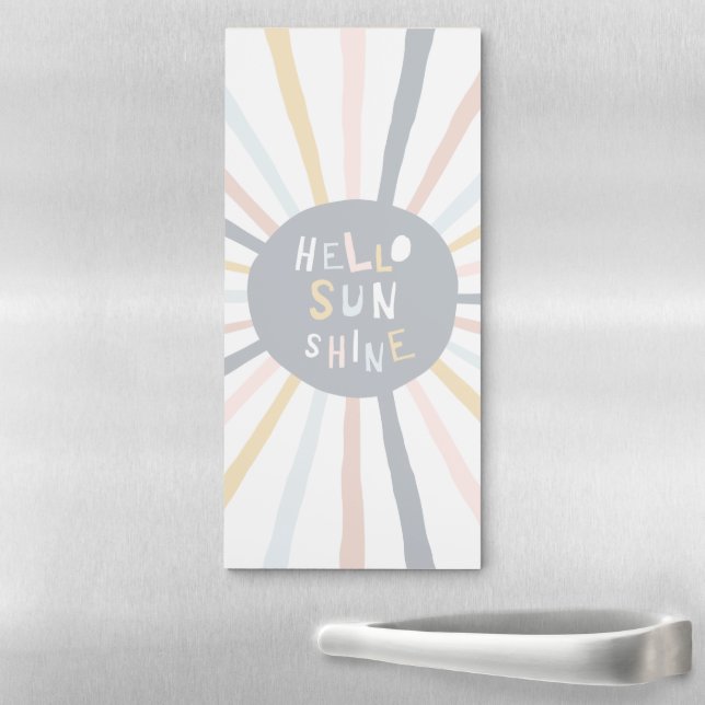 Hello Sunshine Magnetic Notepad (In Situ)