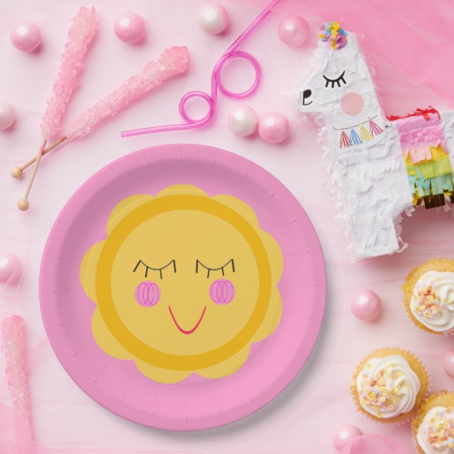 Hello, Sunshine! Paper Plates (Party)