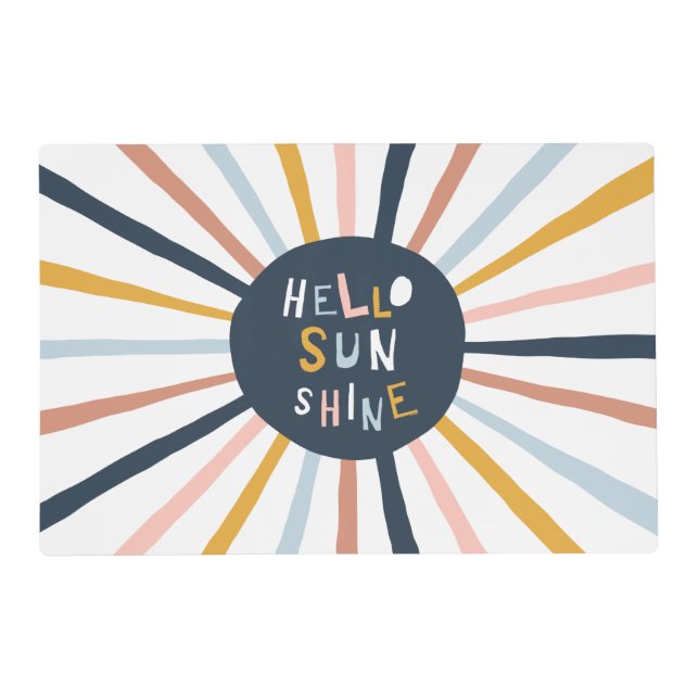 Hello Sunshine Placemat (Front)