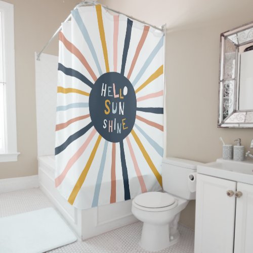 Hello Sunshine Shower Curtain