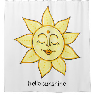 Hello Sunshine Shower Curtain