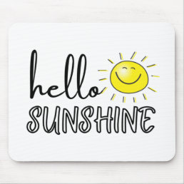 Hello Sunshine Spring Summer Mouse Pad