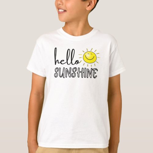 Hello Sunshine Spring Summer T_Shirt