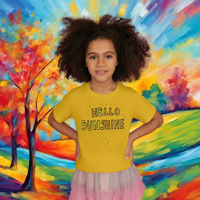 Hello sunshine Summer Sun Happy T-Shirt (Creator Uploaded)