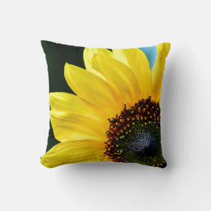 Hello Sunshine Sunflower Pillow