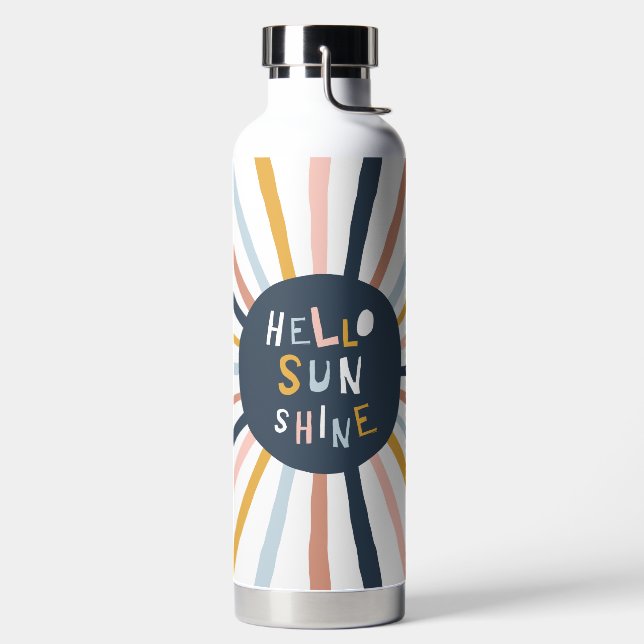 Hello Sunshine Water Bottle (Left)