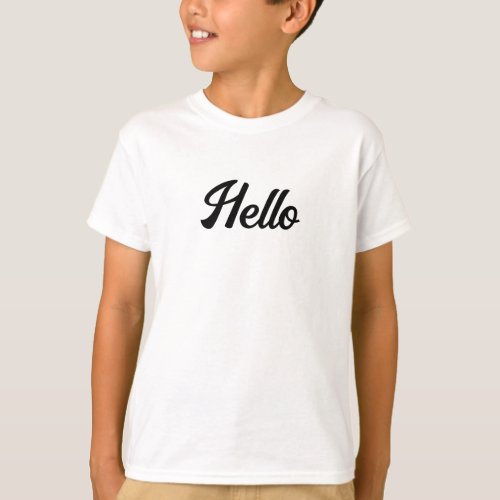 Hello  T_Shirt