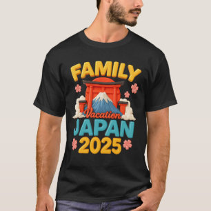Hello Tokyo Japan Family Vacation 2025 Souvenir Fu T-Shirt