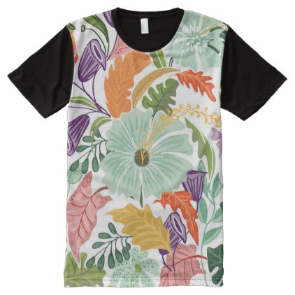 Hello Tropical All-Over-Print T-Shirt