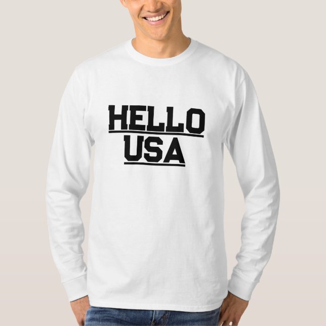 HELLO USA T-Shirt (Front)