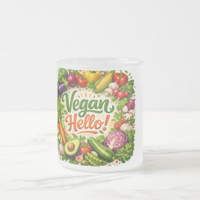 Hello Vegan Mug (Center)