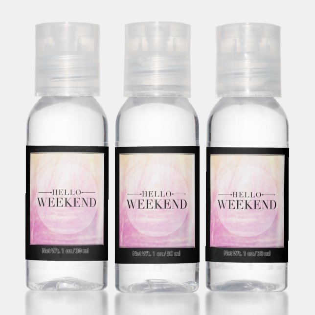 Hello Weekend Hand Sanitizer (Set)