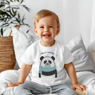 Hello winter  baby T-Shirt
