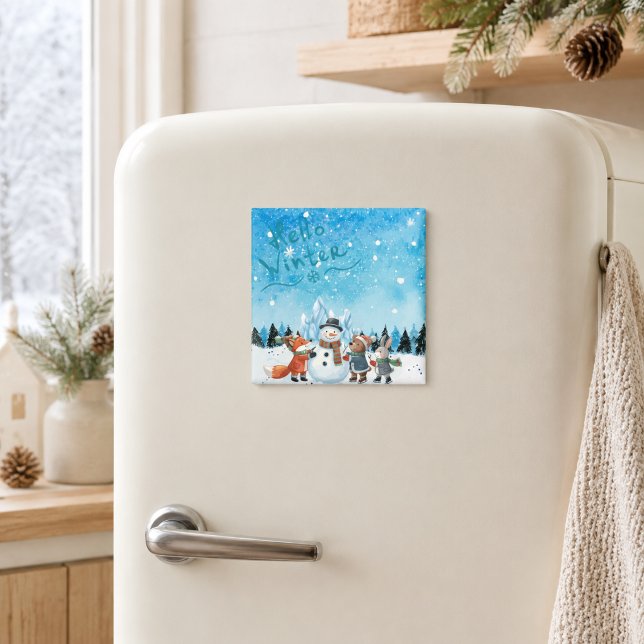 Hello Winter Magnet (Creator Uploaded)