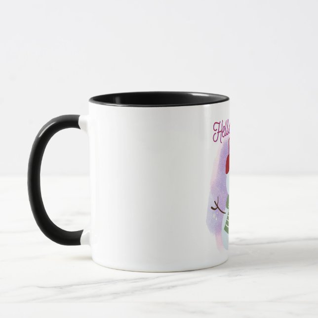 hello winter mug (Left)