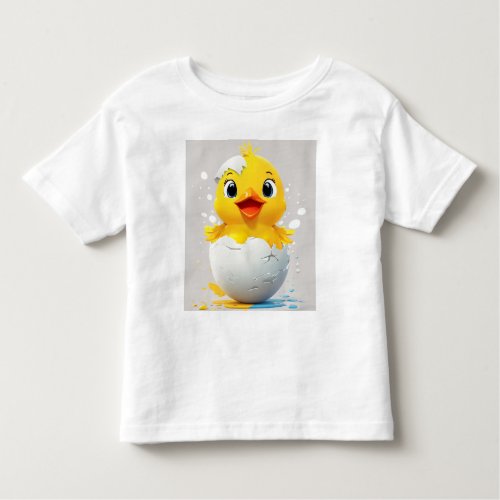 Hello World Chic Chick Toddler T_Shirt
