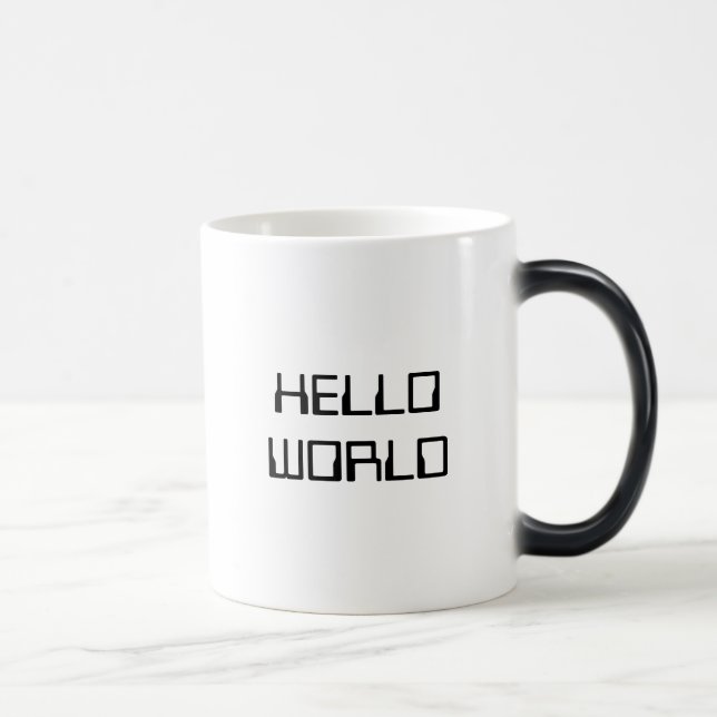 Hello World Color Morph Mug (Right)