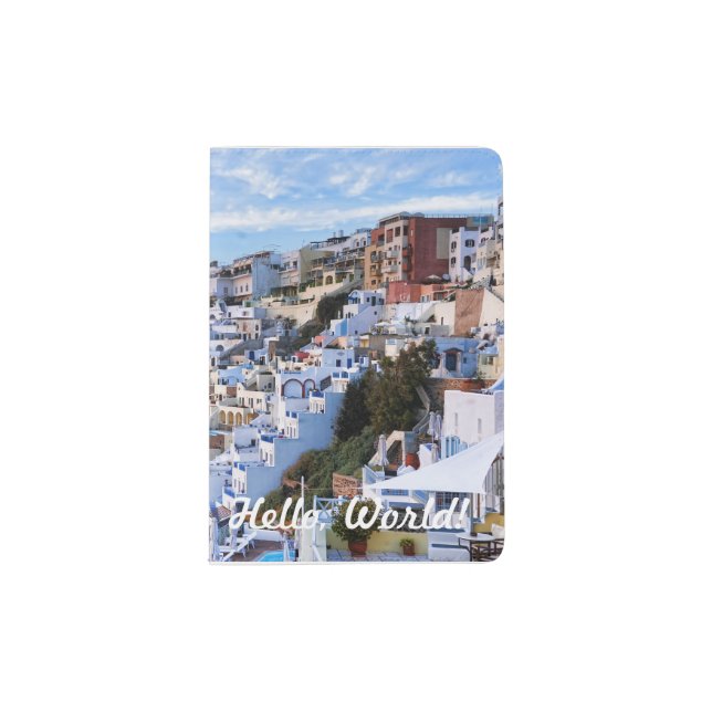 Hello, World! Passport Holder (Front)