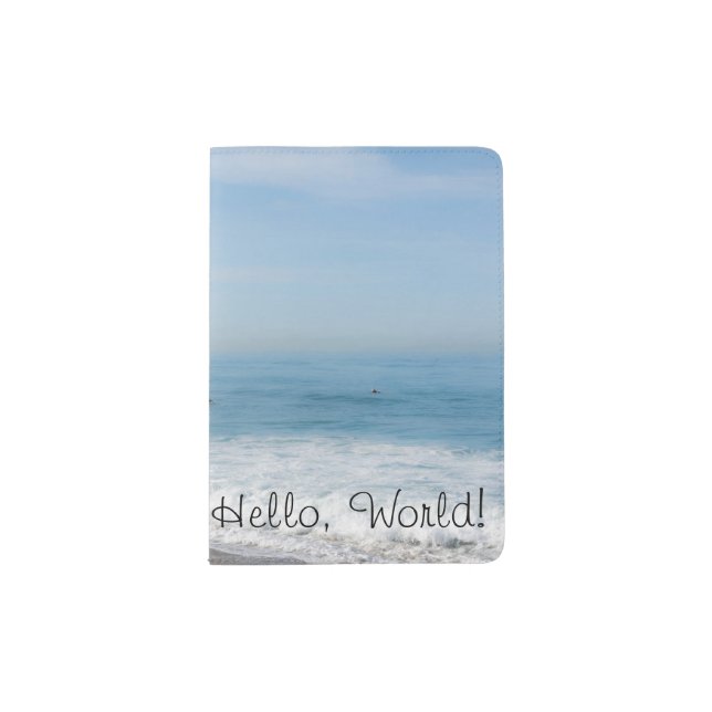 Hello, World! Passport Holder (Front)