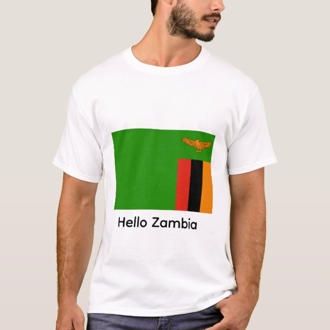 Hello Zambia T-Shirt (Front)