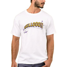HELLOOO!! T-Shirt – White