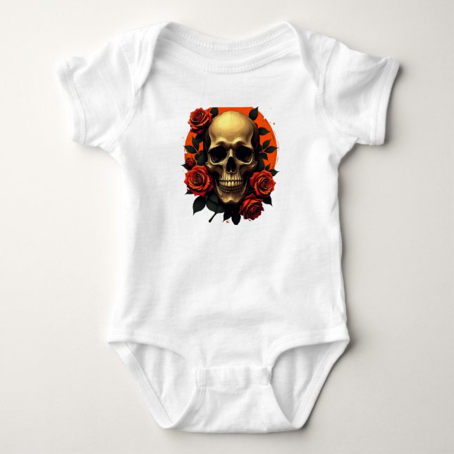 Helloween Baby Jersey Bodysuit (Front)
